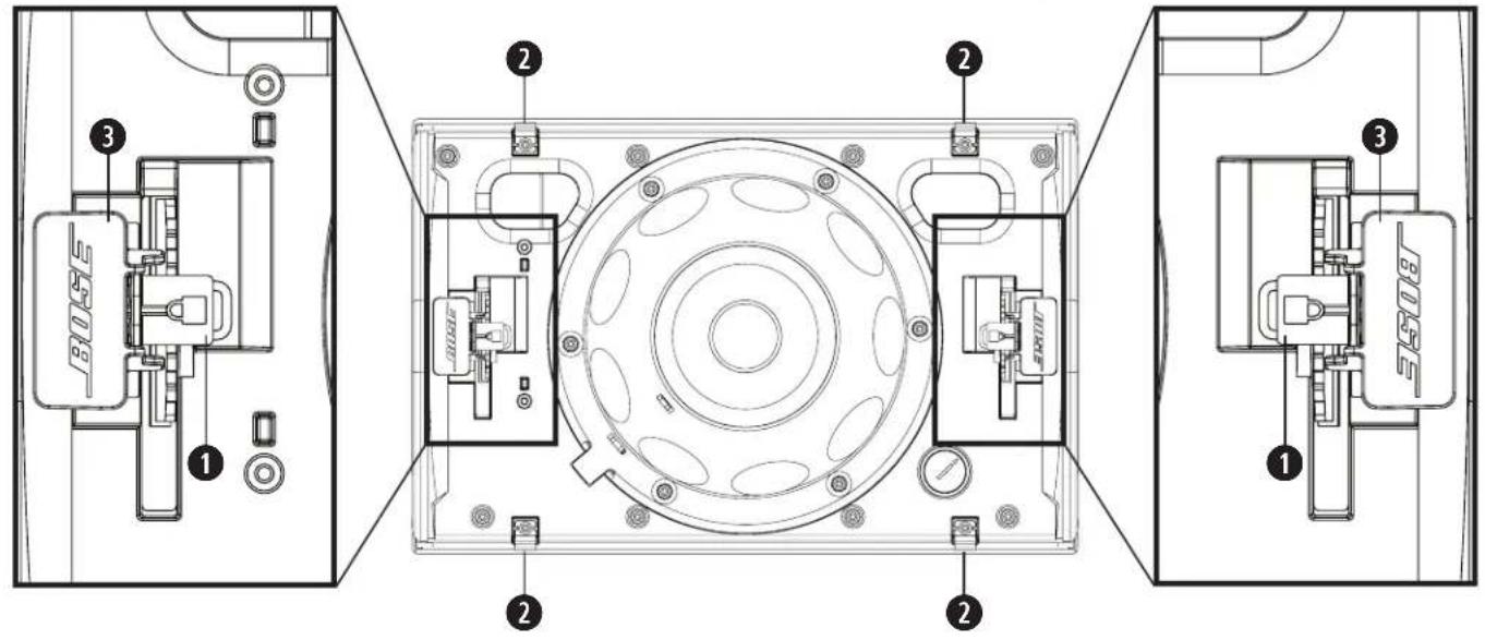 BOSE DesignMax DM6SE - Informations importantes pour le montage - 2