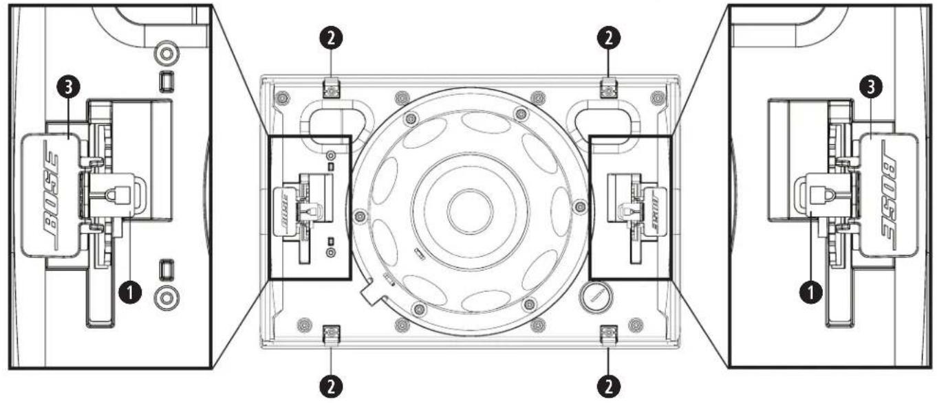 BOSE DesignMax DM6SE - Información importante sobre el montaje - 2