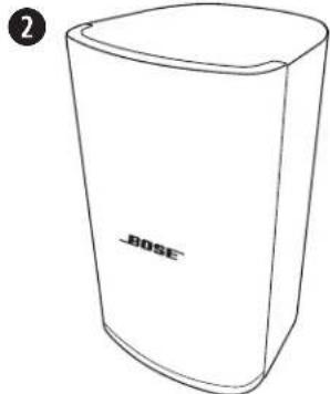 BOSE DesignMax DM6SE - 扬声器朝向 - 2