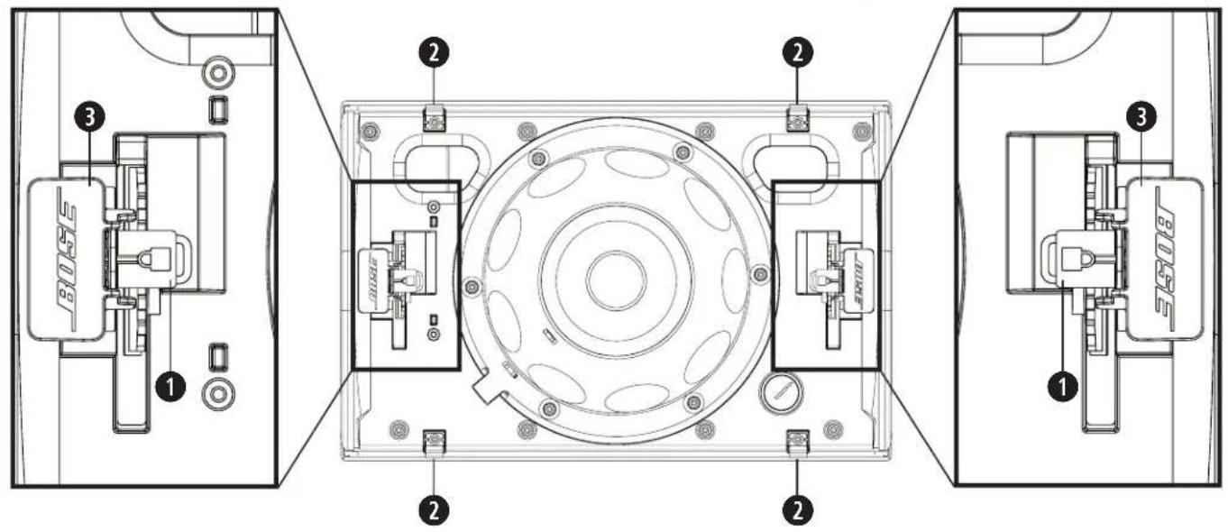 BOSE DesignMax DM6SE - Wañne informacje dotyczę montaqu - 2