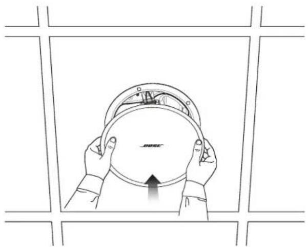 BOSE DesignMax DM6C - グリルを取り付ける - 2