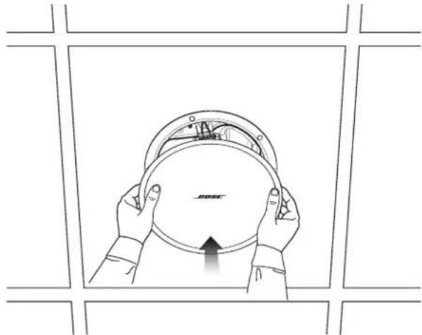 BOSE DesignMax DM6C - Pose de la grille - 2