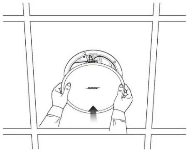 BOSE DesignMax DM6C - Fijación de la rejilla - 2
