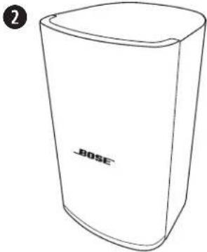 BOSE DesignMax DM3SE - Loudspeaker Orientation - 2