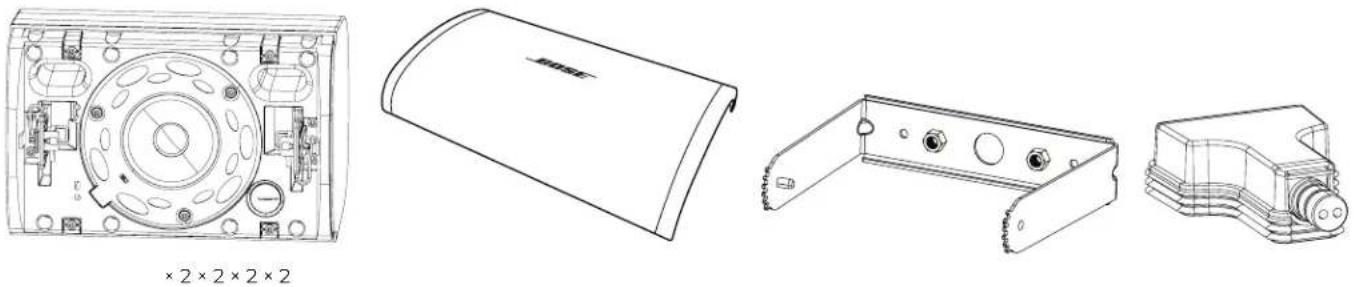 BOSE DesignMax DM3SE - 包装清单 - 1
