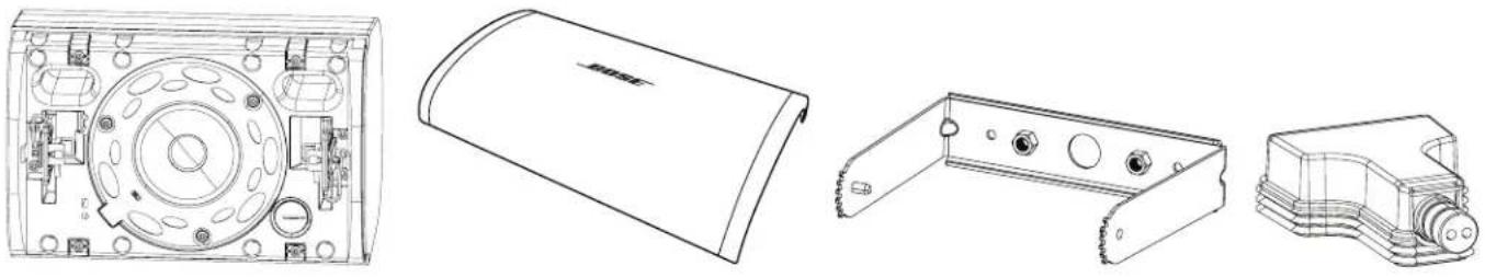 BOSE DesignMax DM3SE - Inhoud van de doos - 1