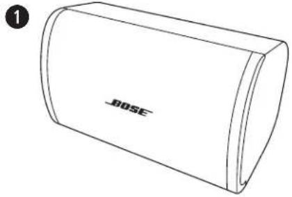 BOSE DesignMax DM3SE - Korzystanie z kabla zabezpieczającego - 2