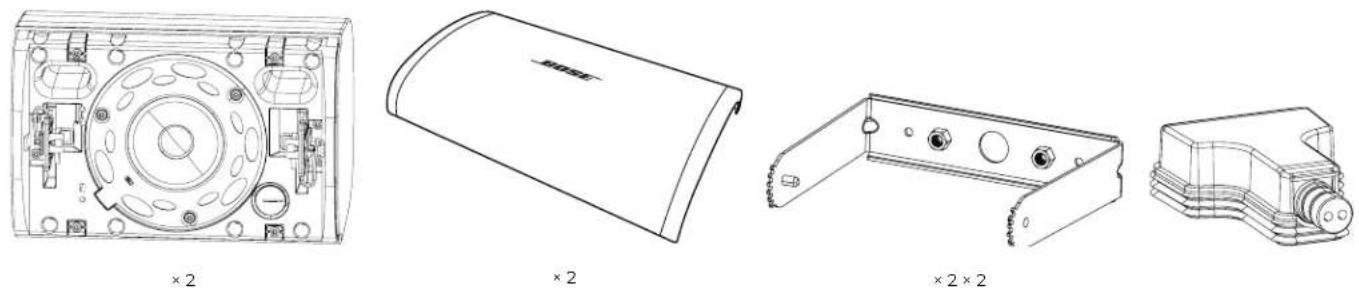 BOSE DesignMax DM3SE - Informacje o gwarancji - 1