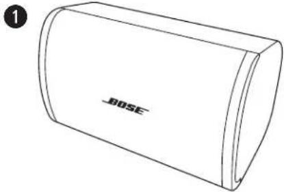 BOSE DesignMax DM3SE - Loudspeaker Orientation - 1