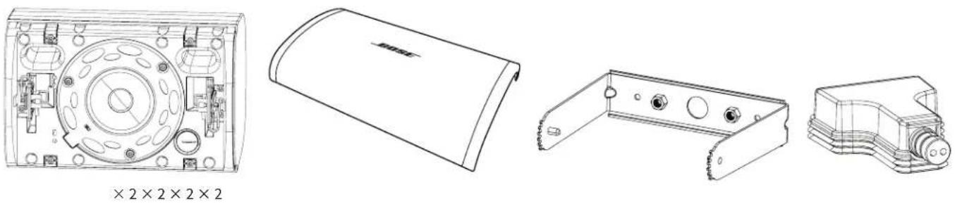 BOSE DesignMax DM3SE - 包裝內容物 - 1