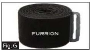 Furrion LIT FBS012NVPBL - Velcro Strap Installation - 1