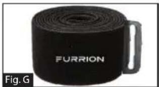 Furrion LIT FBS012NVPBL - Installation de la courroie Velcro - 1
