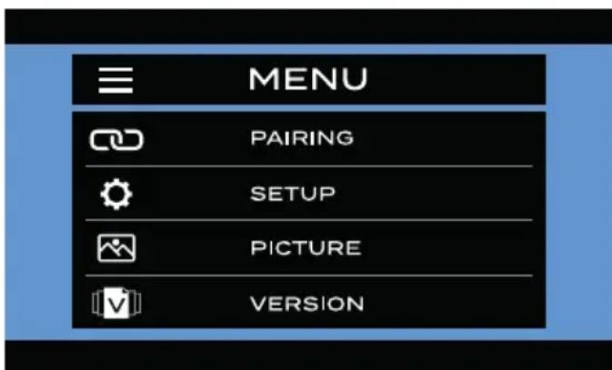 Furrion Vision S FOS07TASF - Cambiarto configuración del menu - 1