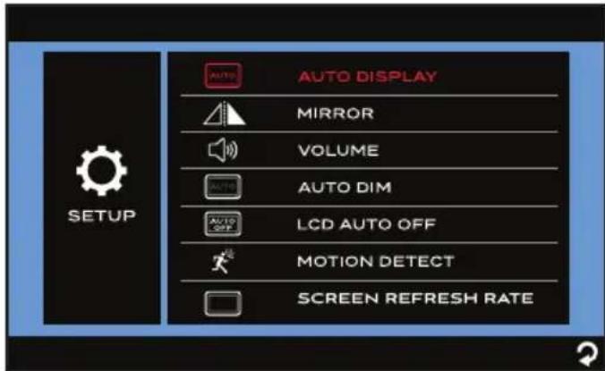 Furrion Vision S FOS07TASF - Réglage de l'affichage Automatique - 1