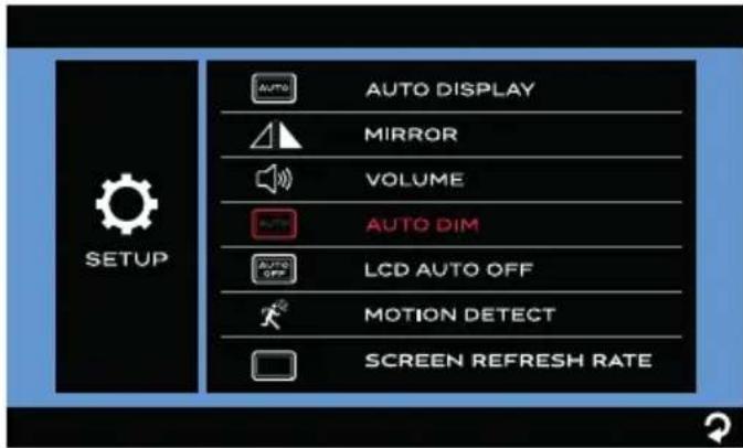 Furrion Vision S FOS07TASF - RéGLAGE D'ATTENUATION AUTOMATIQUE - 1