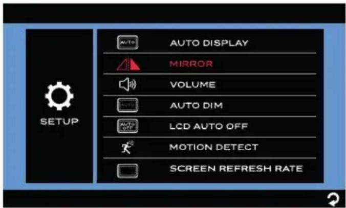 Furrion Vision S FOS07TASF - CONFIGURACION DE ESPEJO - 1