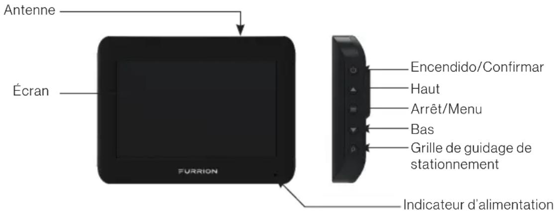 Furrion Vision S FOS07TASF - Installer et utiliser le monitreur 4,3 po - 1