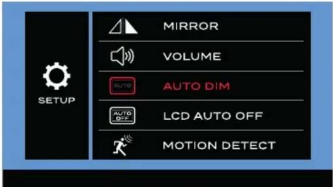 Furrion Vision S FOS07TASF - RÉGLAGE D'ATTENUATION AUTOMATIQUE - 1