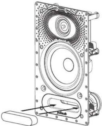 POLK Vanishing 265RT - WHEN TO USE THE PROVIDED PORT PLUG - 1