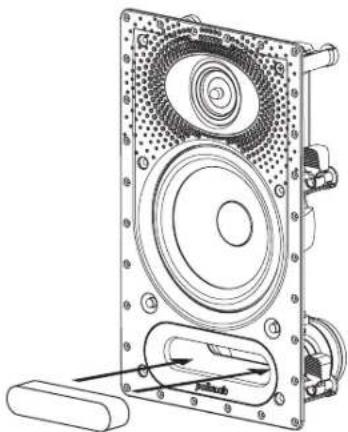 POLK Vanishing 255cLS - QUAND UTILISER LE BOUCHON D'EVENT FOURNI («PORT PLUGX - 1