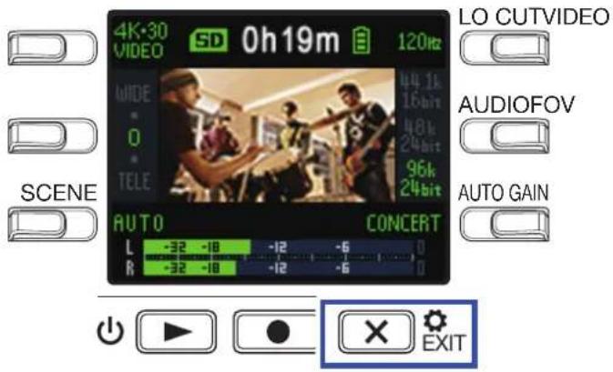 ZOOM Q2n4K - Pressez ✗ EXIT - 1