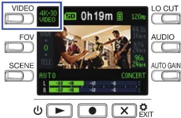ZOOM Q2n4K - Réglage de la qualité vidéo - 1