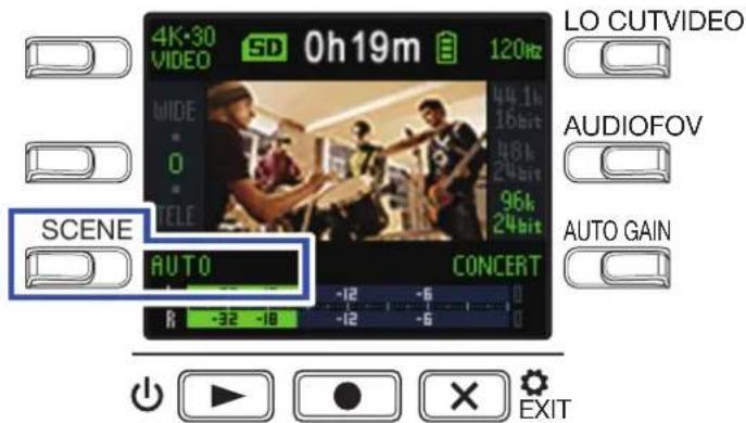 ZOOM Q2n4K - Réglage de l'angle de champ - 2