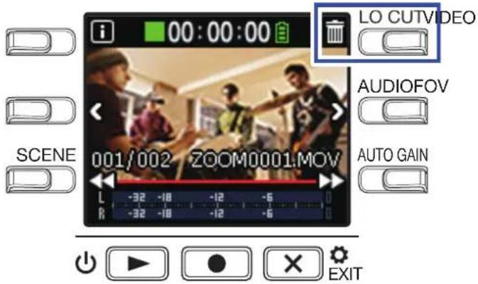 ZOOM Q2n4K - Pressez écran de lecture. - 1