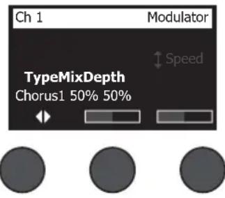 BOSE T8S ToneMatch - 使用調變效果 - 1