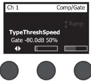 BOSE T8S ToneMatch - Utilisation des fonctions Compressor/Gate - 1