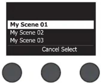 BOSE T8S ToneMatch - Ga als volgt te werk om een scene op te slaan: - 2