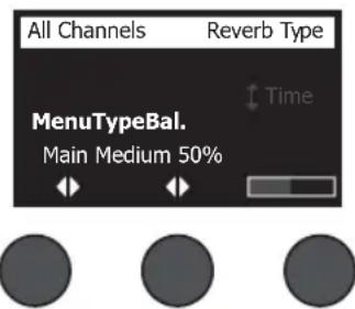 BOSE T8S ToneMatch - Selecting a Reverb Type - 1
