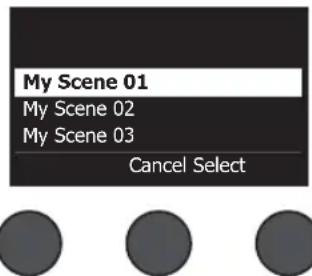 BOSE T8S ToneMatch - Per salvare uno scenario: - 2