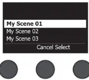 BOSE T8S ToneMatch - 保存场景： - 2