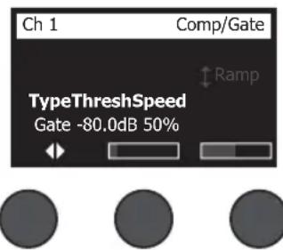 BOSE T8S ToneMatch - Compressor/gate-functions gebruiken - 1