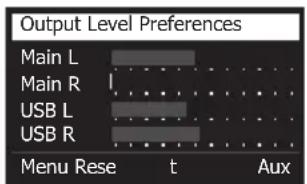 BOSE T8S ToneMatch - Utilisation des utilaitaires du menu Prefix - 3