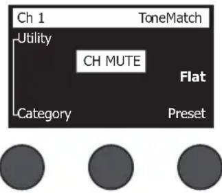 BOSE T8S ToneMatch - Een kanaal dempen - 1