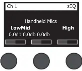 BOSE T8S ToneMatch - Regolazione della funzione zEQ - 1