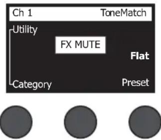 BOSE T8S ToneMatch - Kanaleffekte stummschalten - 1