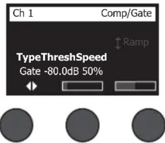BOSE T8S ToneMatch - Kompressor-/Gate-Funktionen - 1