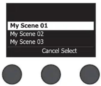 BOSE T8S ToneMatch - To save a scene: - 2