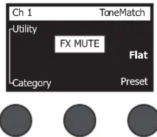 BOSE T8S ToneMatch - Disattivazione degli effetti del canale - 1