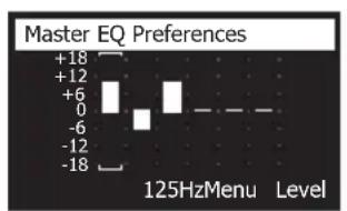 BOSE T8S ToneMatch - Utilisation des utilaitaires du menu Prefix - 7