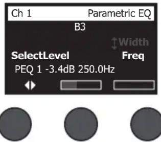 BOSE T8S ToneMatch - Réglage de Para EQ - 1