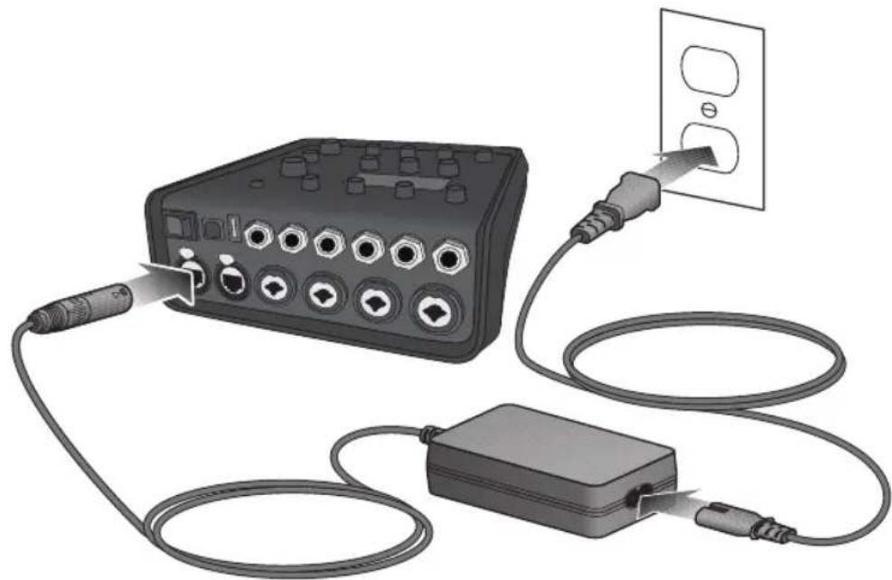 BOSE T8S ToneMatch - ToneMatch® Netzteil anschließen - 1