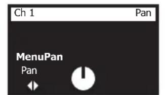 BOSE T8S ToneMatch - Uso del control panorámico (Pan) - 1