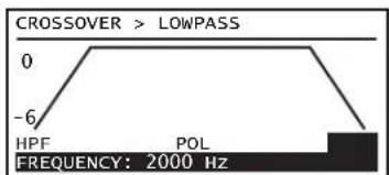 QSC GXD 8 - FILTRE PASSIF et POLARITE - 3
