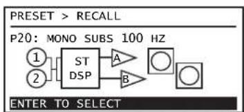 QSC GXD 8 - PRESETRECALL - 1