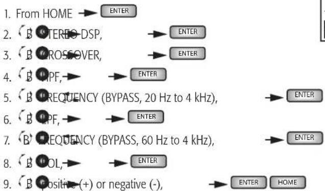 QSC GXD 8 - CROSSOVER and POLARITY - 1