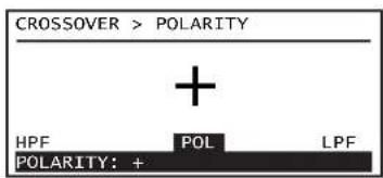 QSC GXD 8 - FILTRE PASSIF et POLARITE - 4